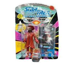 Vintage Star Trek Guinan Playmates 1992 Action Figure, 5"